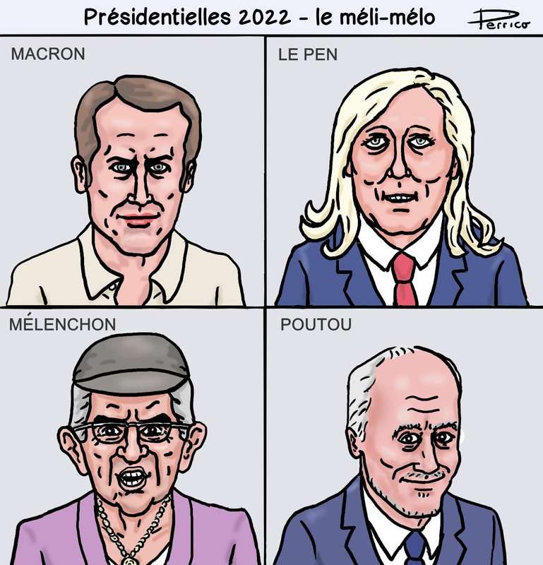 présidentielles 2022 - le méli-mélo - 7 avril 2022
