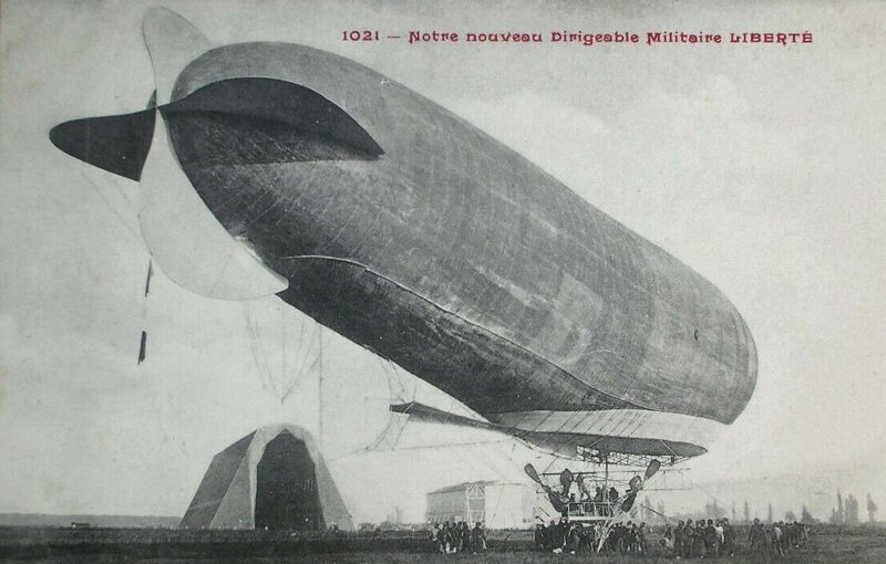 CPA Dirigeable Liberté XX4