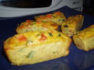 Mini flans de ratatouille Mini flans de ratatouille