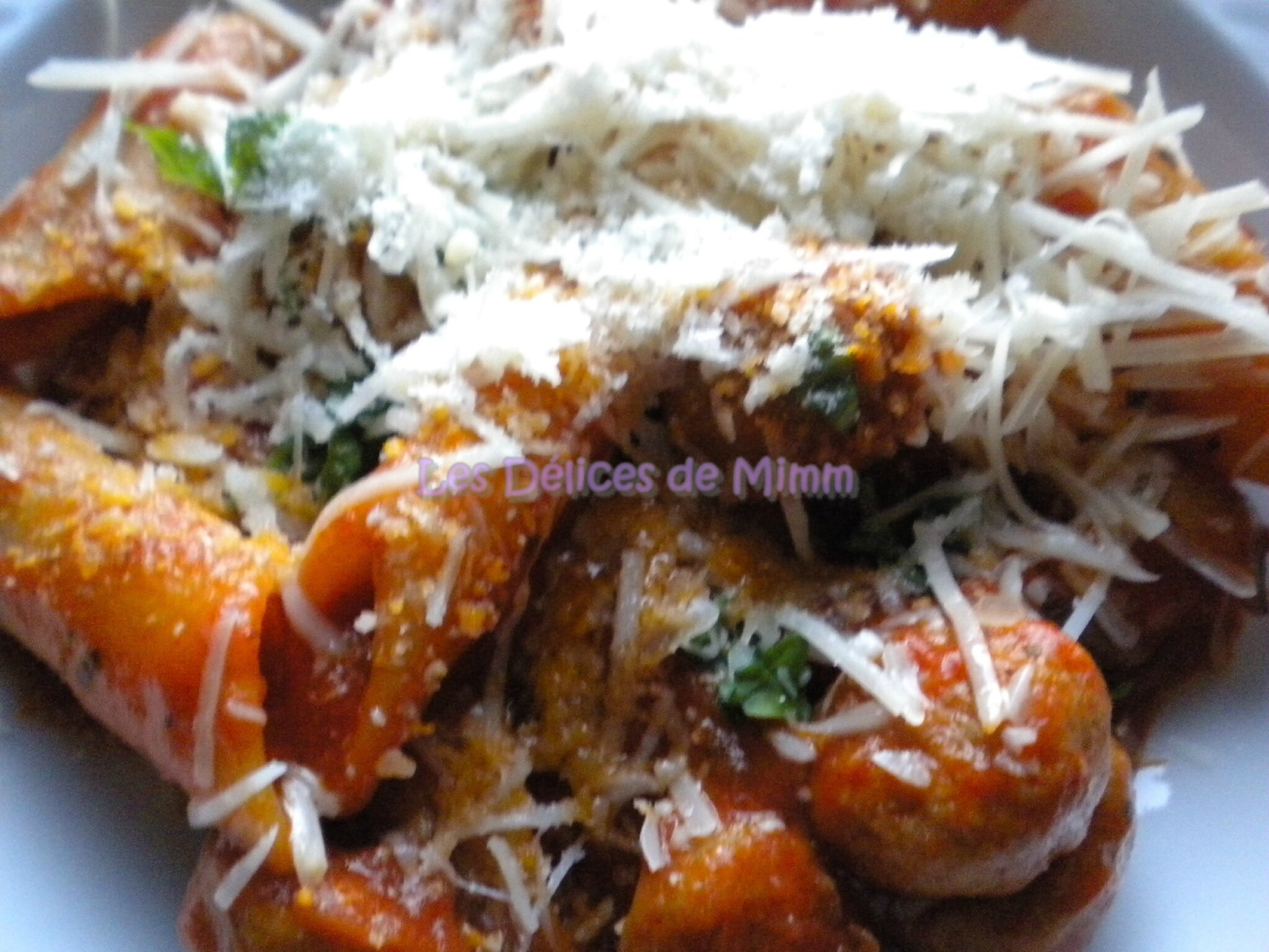 One pan pasta aux petites boulettes 5