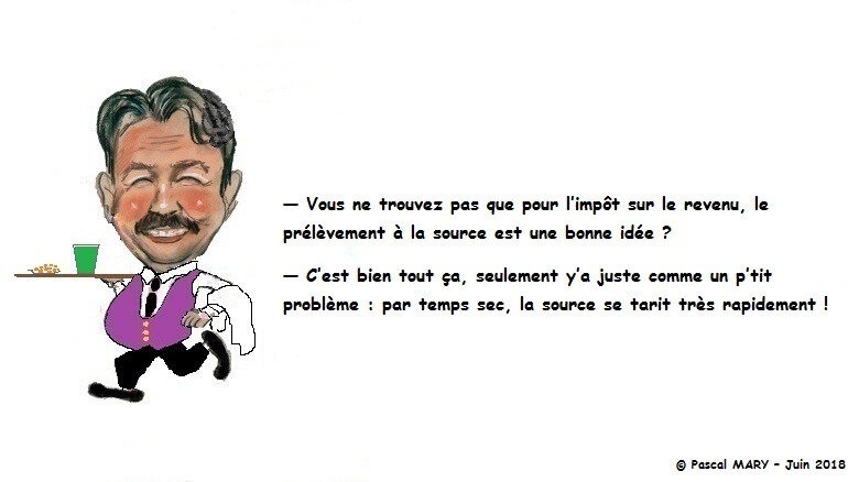 Impôt sur le revenu, prélèvement à la source