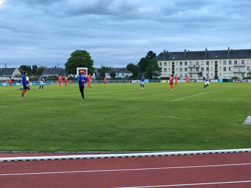 Avranches Concarneau National football match 12 mai 2017