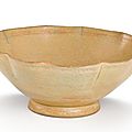 A 'Yue' <b>celadon</b>-<b>glazed</b> <b>bowl</b>, Five Dynasties