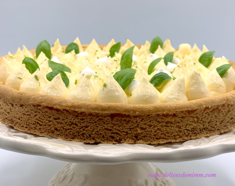 Tarte au citron sur sablé breton 3