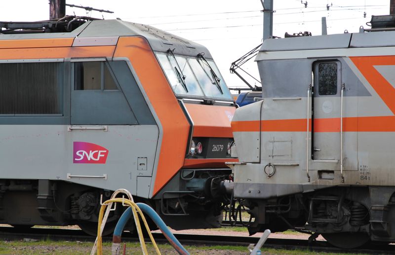 BB 26079 au dépôt de St Pierre des Corps