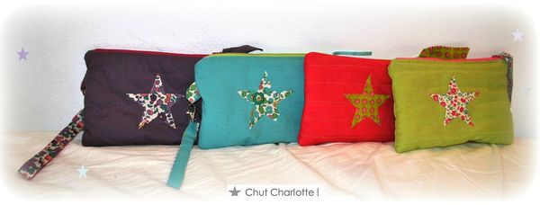 Pochettes matelassées couleurs (1ter)