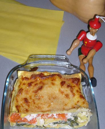 lasagne potiron