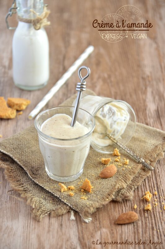 crème express vegan amandes 1