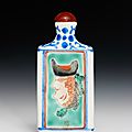Snuff bottle. China, Qing Dynasty, 19th century, cyclical date <b>1813</b>