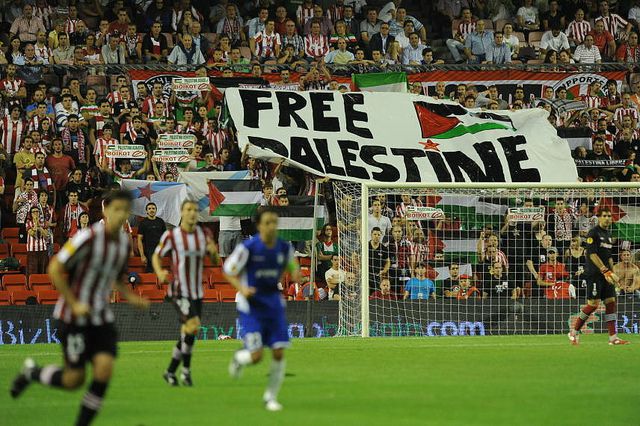 Bilbao banderas palestininas1