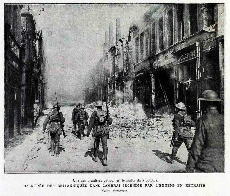 Cambrai sous le feu