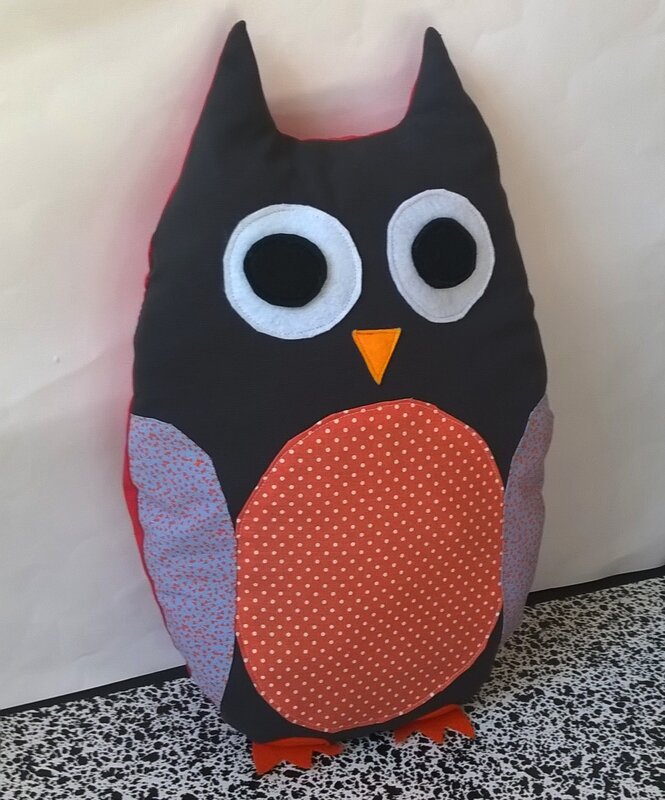 coussin-hibou