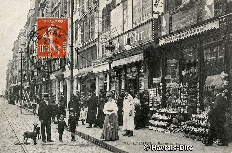 Rue de Paris (le matin) ALG