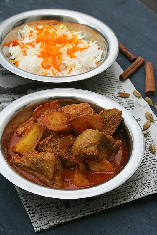 kalia d'agneau - Lamb kalia - Minouchka