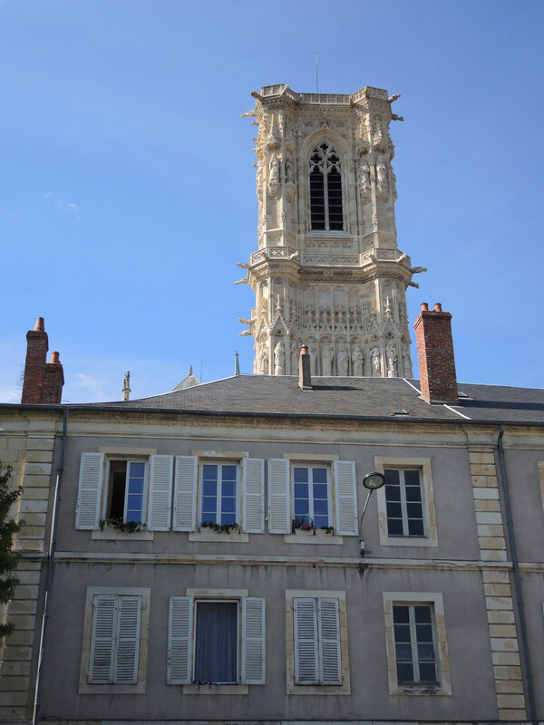Nevers, cathédrale, tour Bohier (58)