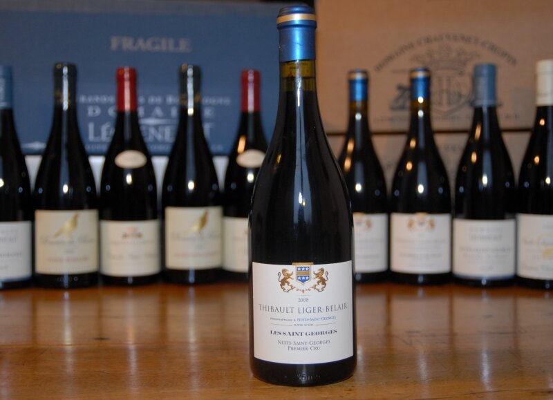 Vin_Bourgogne_Nuits Saint George_Liger Belair_PC Les Saint Georges 2008