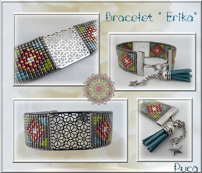 Planche bracelet Erika