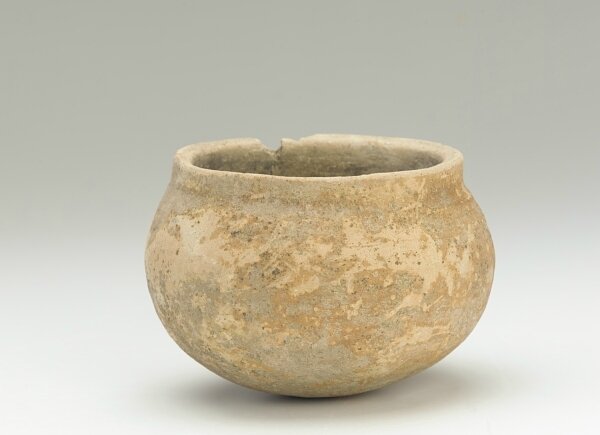 Vessel with round bottom, Pre-Angkor period, 3rd-6th century, Southern Vietnam, Mekong River Delta
