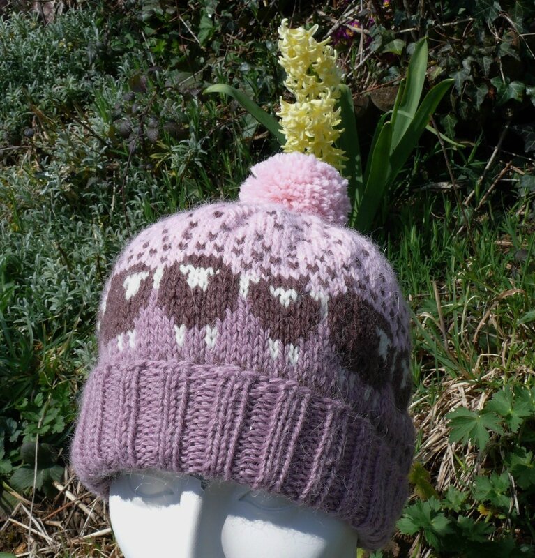 Baa Ble mauve rose 1