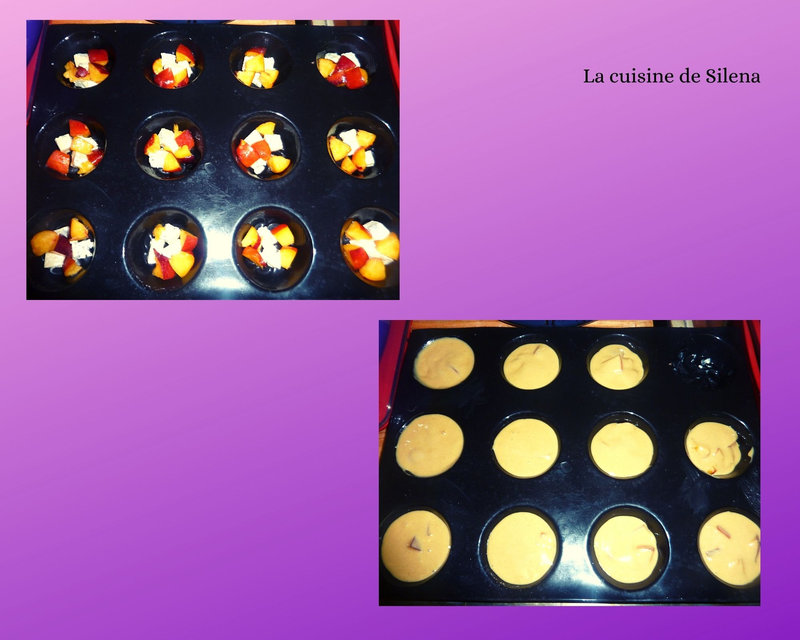 Minis bouchées au Bresse Bleu et Nectarines(1)