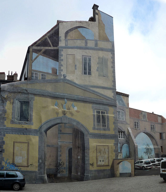 trompe-l'oeil à Clermont-Ferrand