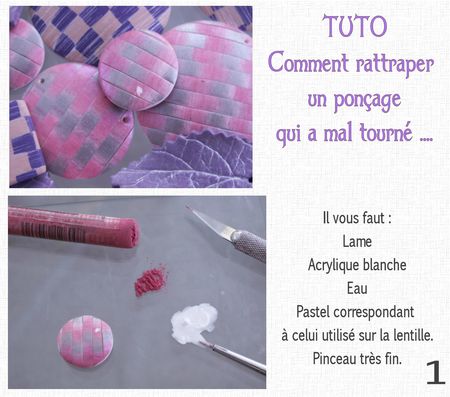 Tuto comment rattraper ponçage