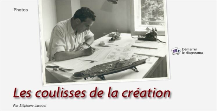 les coulisses de la création