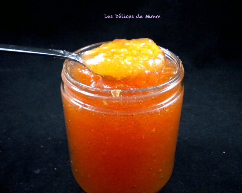 Confit de pommes au rhum 2