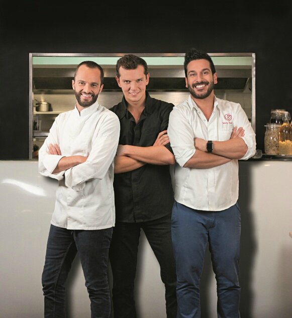 3 chefs