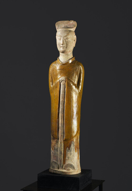 Statuette de dignitaire, Dynastie Tang, C