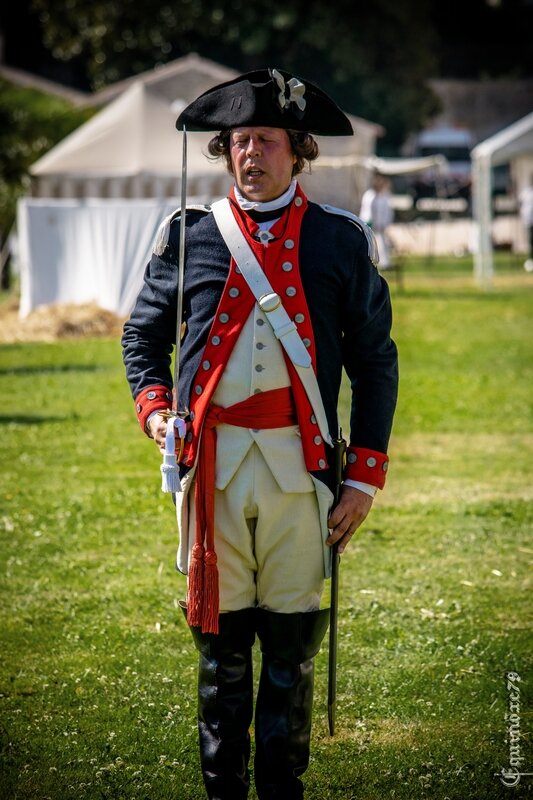 Guerre d’Indépendance Américaine (1775 – 1783) Retour dans le temps du Groupe Lafayette Rochefort 350 ans (23)