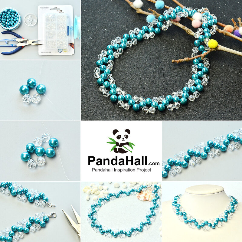 1080-PandaHall-ideas-on-making-Crystal-Blue-Pearl-Necklace