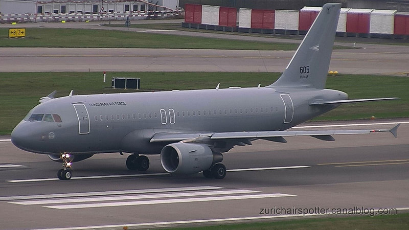 Airbus A319-112 (605) Hungarian Air Force+-