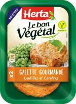 GALETTE GOURMANDE LENTILLES CAROTTES_LE BON VEGETAL_HERTA