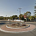Rond-point à Strathalbyn (<b>Australie</b>)