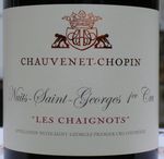 Vin_Bourgogne_ChauvenetChopin_NuitsSaintGeorgePClesChaignots_2007