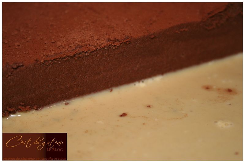 Semifreddo et sa crème anglaise à la canelle recettes dessert Marquises au chocolat noir et aux poires, crème anglaise à la vanille