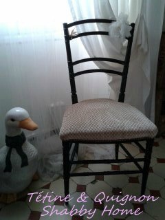 chaise style napoléon