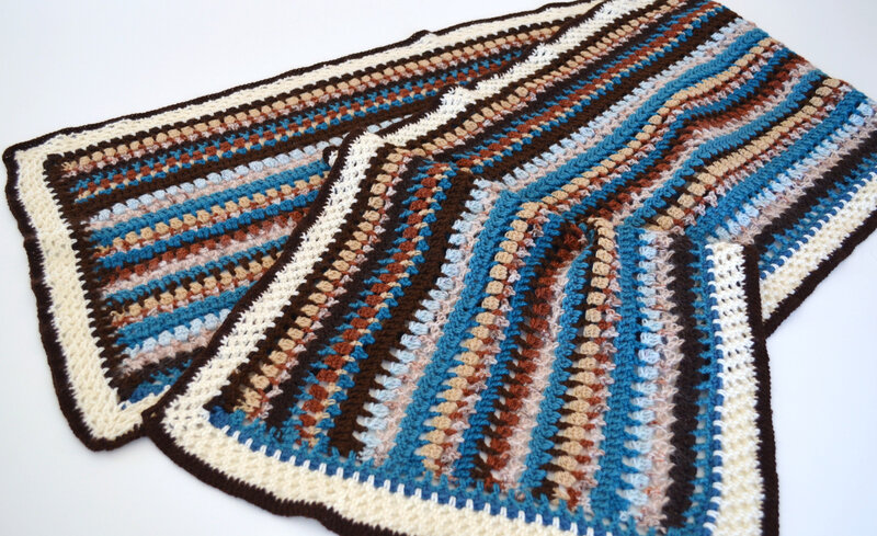 étole multicolore-crochet- La chouette bricole (2)