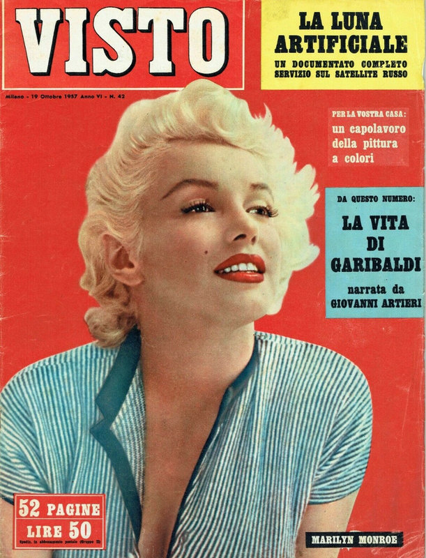 1957 visto Italie