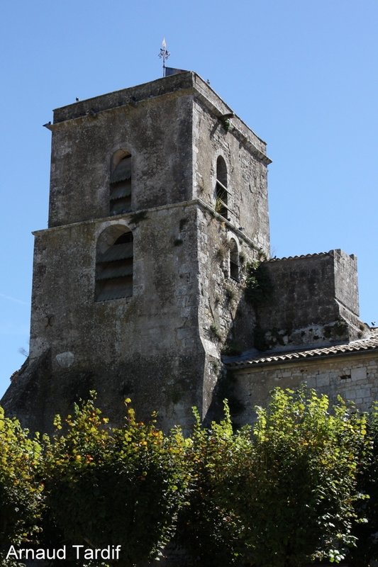 00418 Estuaire de la Gironde - Rive Droite - L'église de St-Thomas-de-Conac