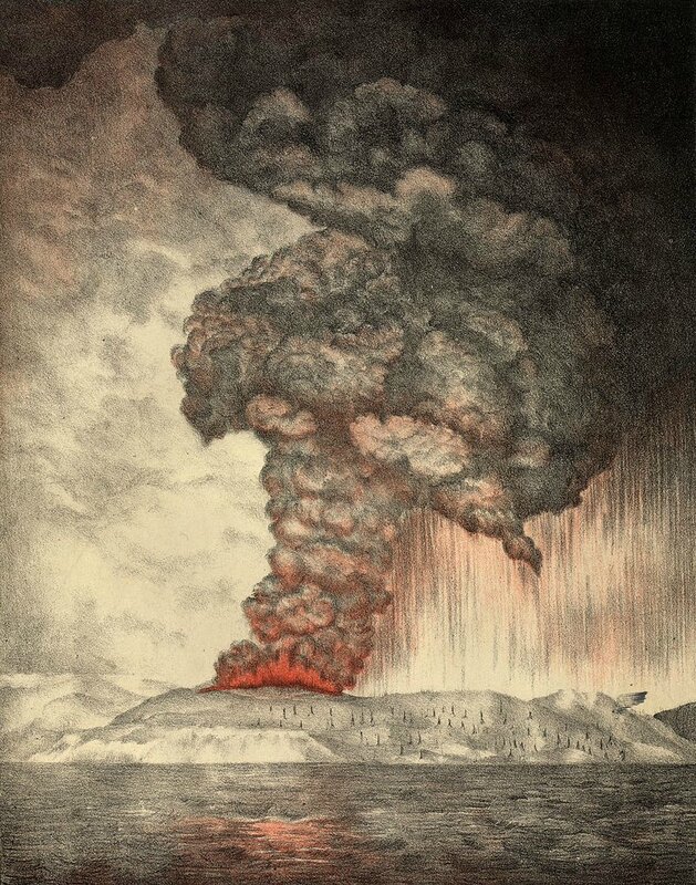 Photo-Krakatoa_eruption_lithograph-1883