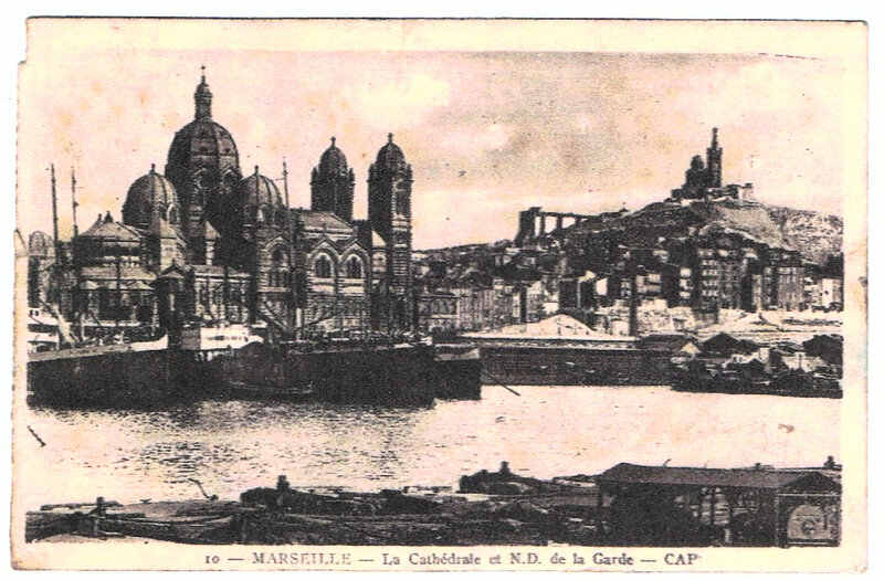 carte postale Marseille LAVOINE Jean GOUY Gaston