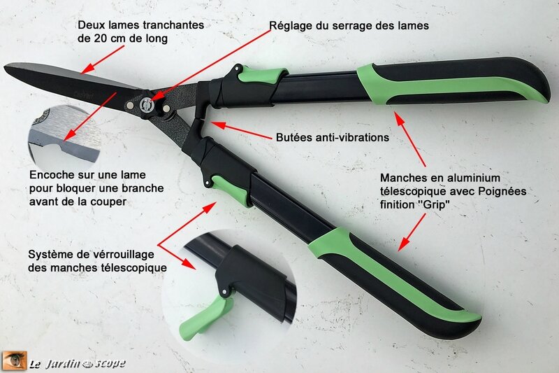 Cisaille-à-manches-télescopiques