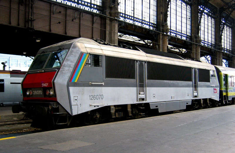 BB 26070 'TER Lorraine' à Paris Austerlitz
