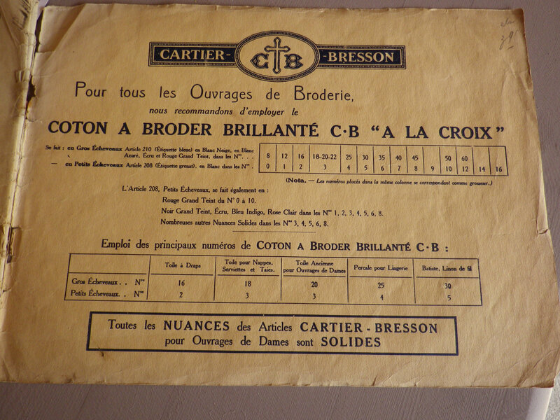 Alphabets et Festons Cartier Bresson (3)