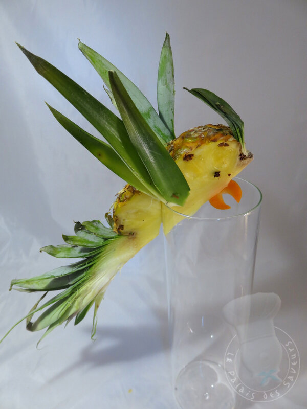 Perroquet ananas