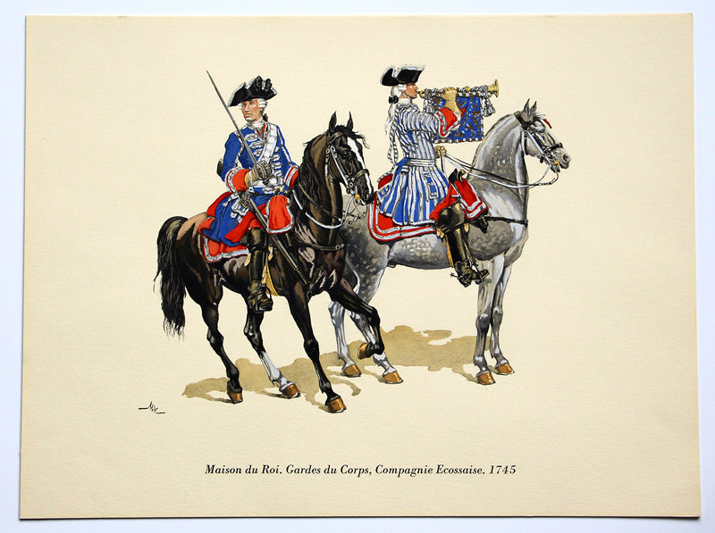 Gardes du Corps, Cie écossaise