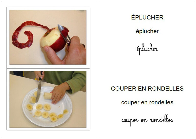 éplucher et couper en rondelles