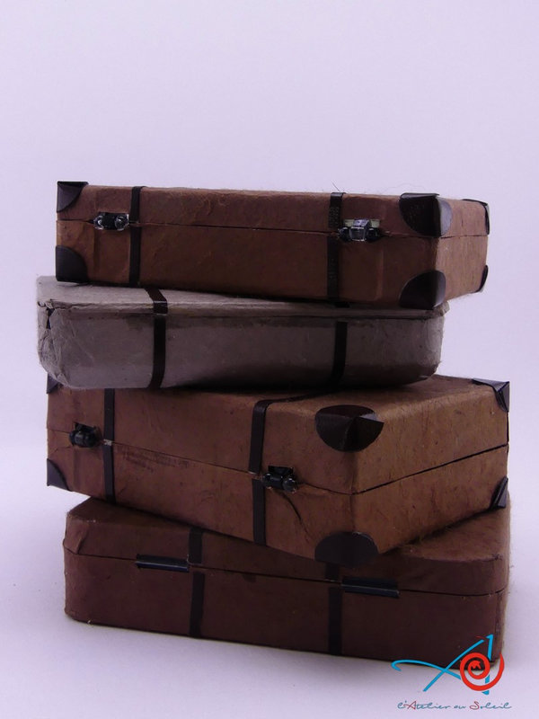 4 mini-valises - dos L'Atelier au soleil